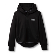 Girls Trail Active Hoodie - Solid - BLACK
