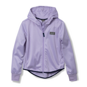 Girls Trail Active Hoodie - Solid - AQUA