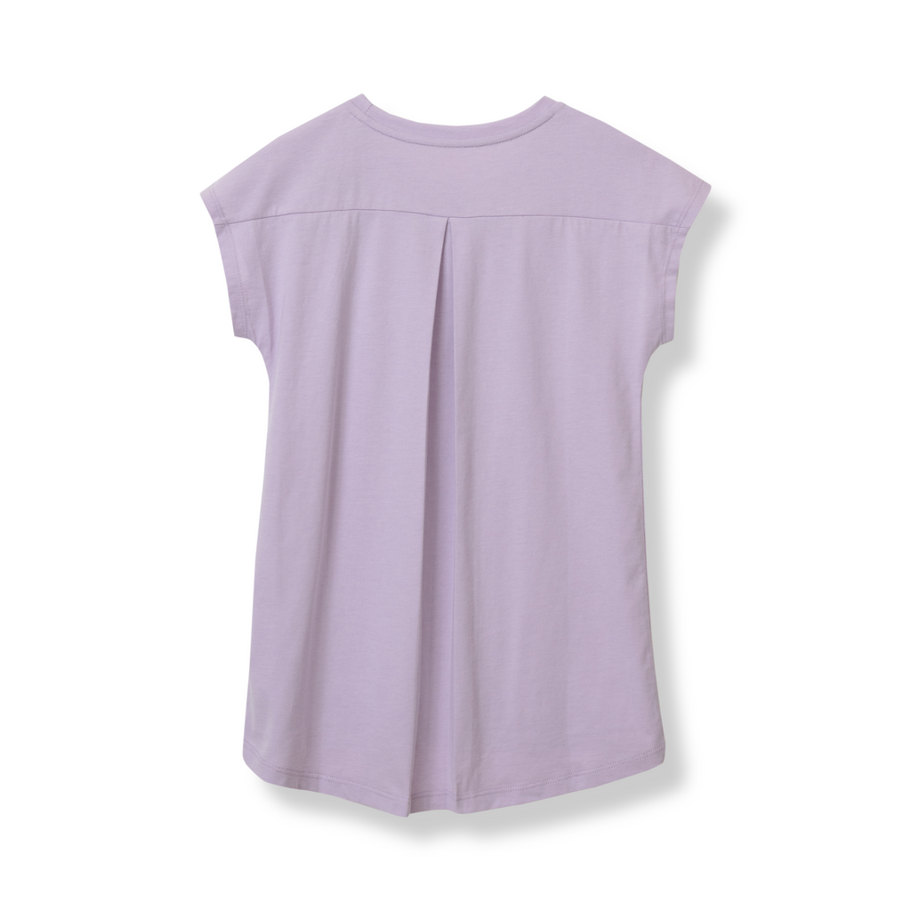 Girls Trail Short-Sleeve Pleated-Back Shirt