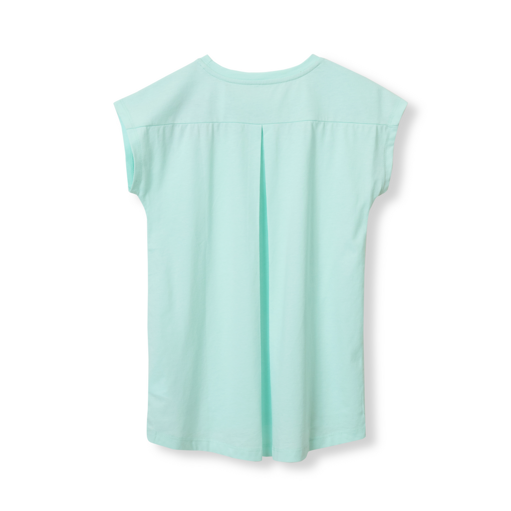 Girls Trail Short-Sleeve Pleated-Back Shirt