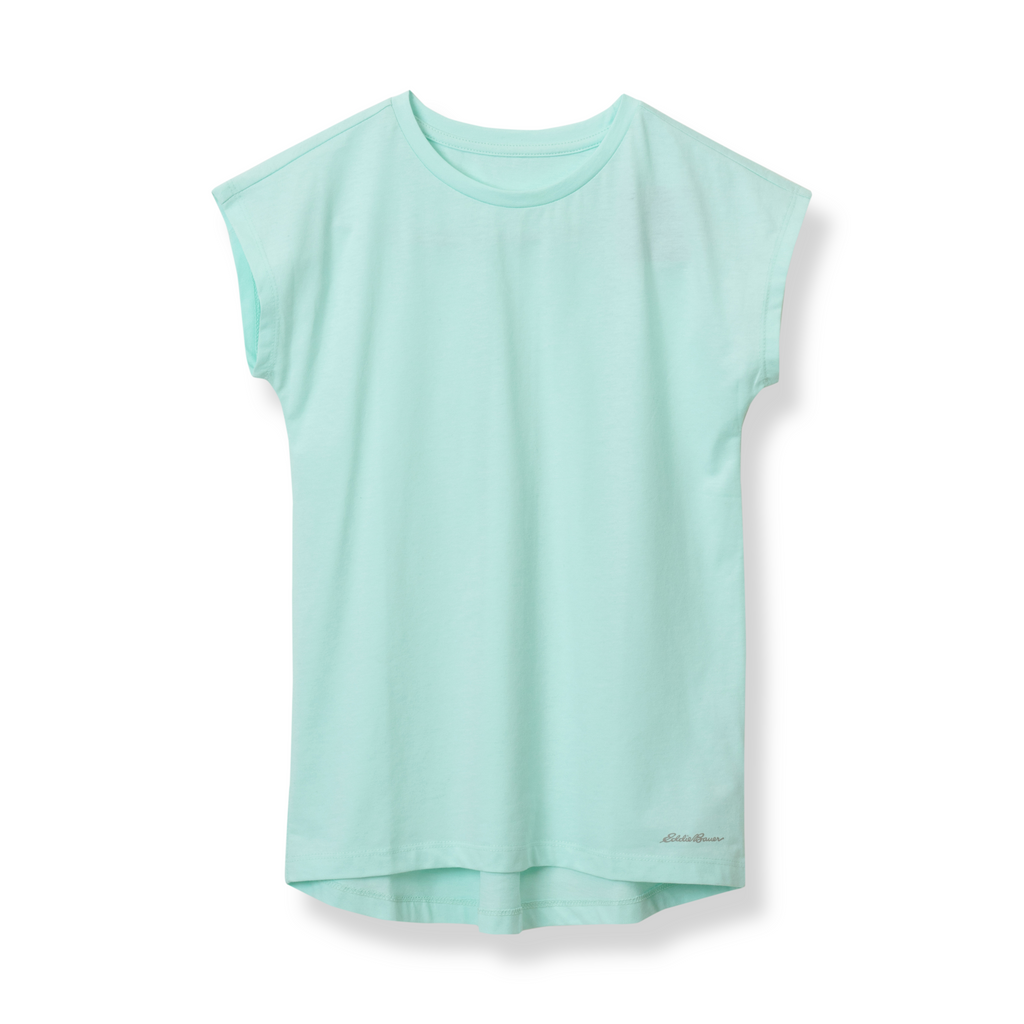 Girls Trail Short-Sleeve Pleated-Back Shirt