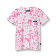 Girls Graphic Short-Sleeve T-Shirt - Tie-Dye - AURORA PINK