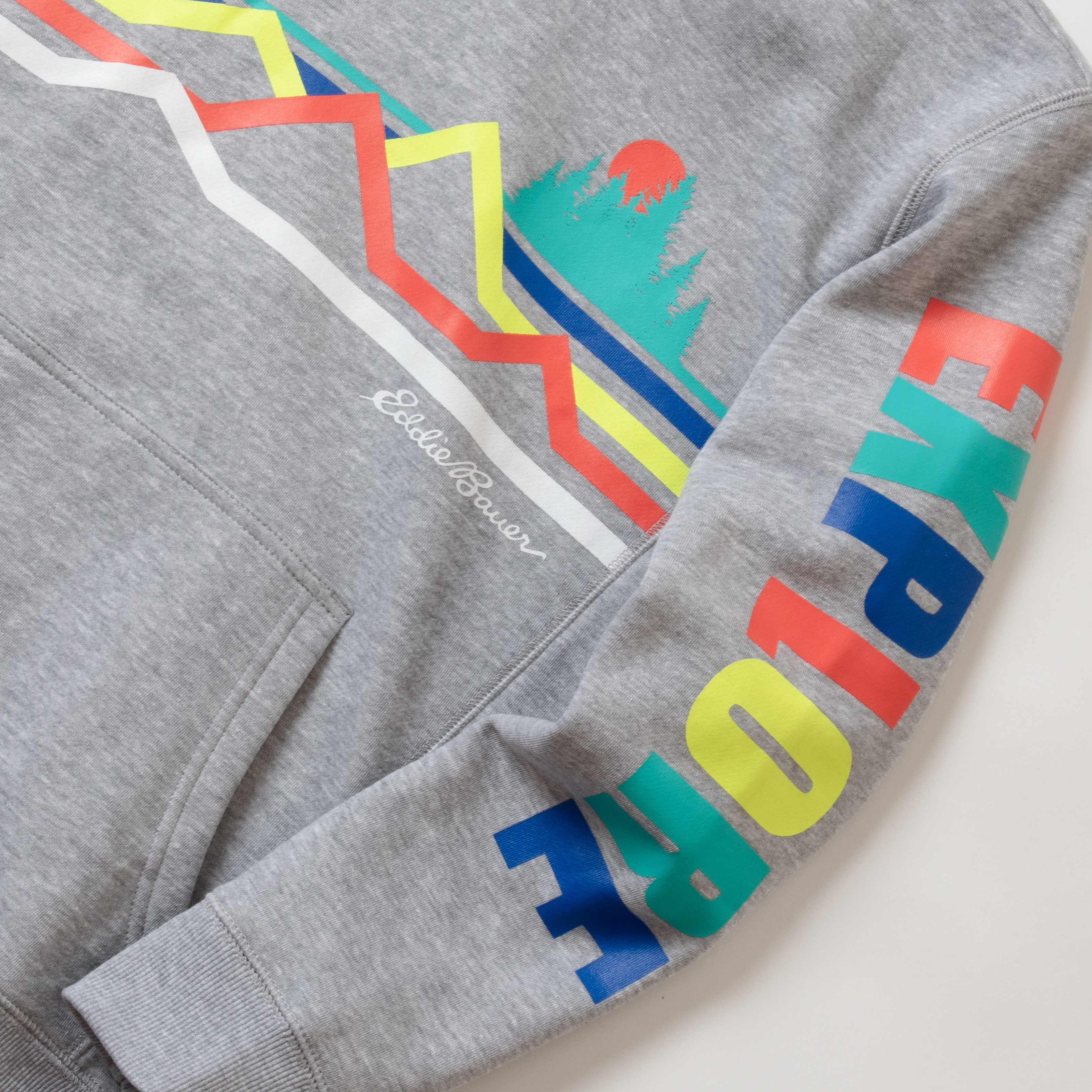 Boys Graphic Camp Fleece Hoodie
