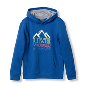 Boys Graphic Camp Fleece Hoodie - NAUTICAL BLUE