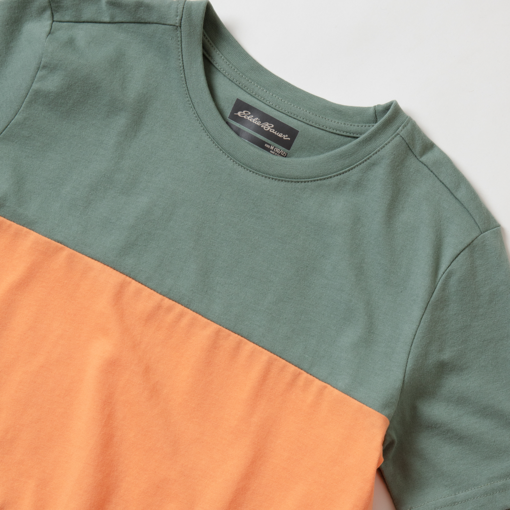 Boys Colorblock Short-Sleeve Tee