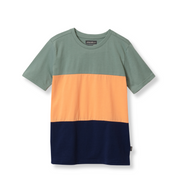 Boys Colorblock Short-Sleeve Tee - LILY PAD