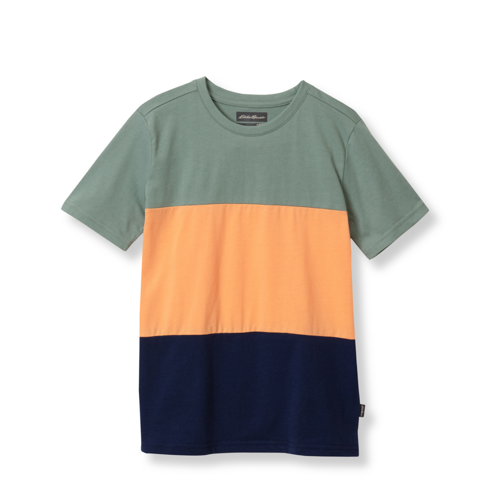 Boys Colorblock Short-Sleeve Tee