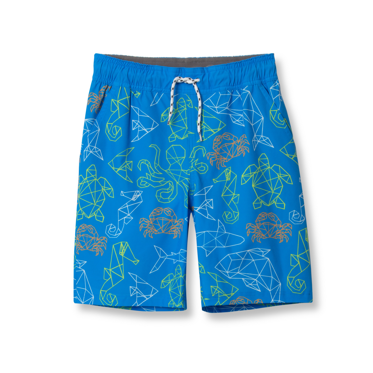 Boys Sea Spray Printed Swim Shorts