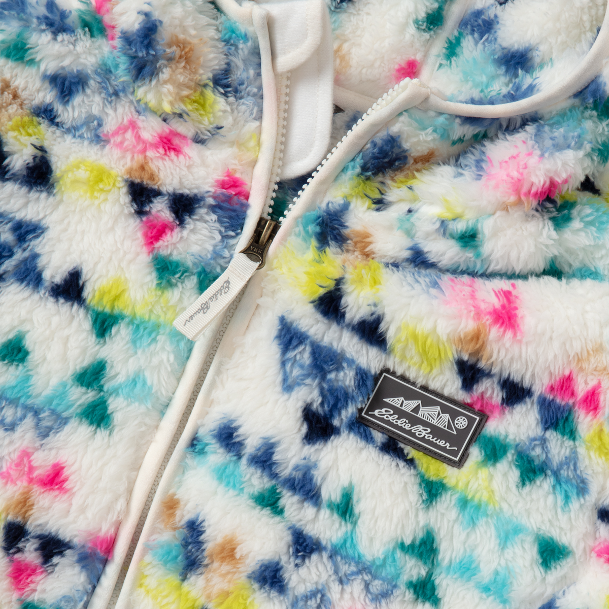 Kids Quest Fleece Plush Hooded Jacket - Print
