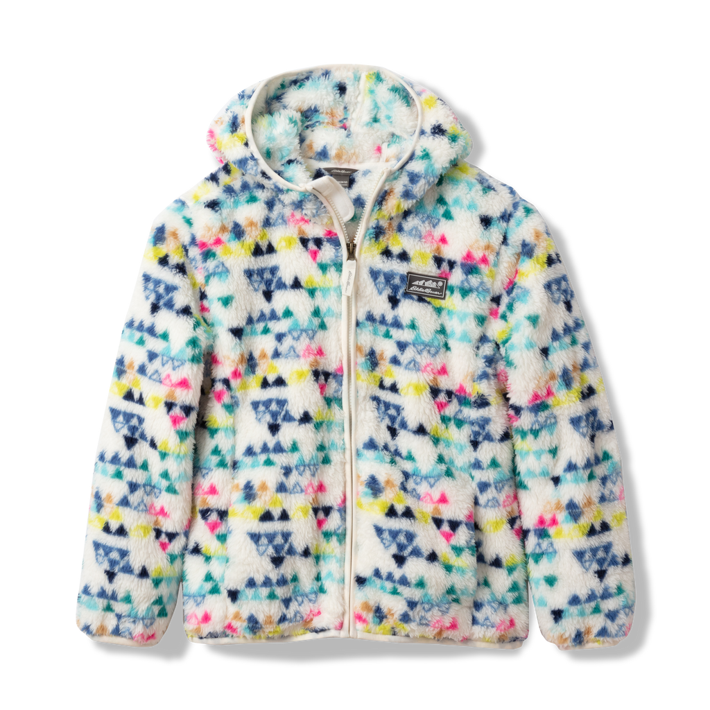 Kids Quest Fleece Plush Hooded Jacket - Print