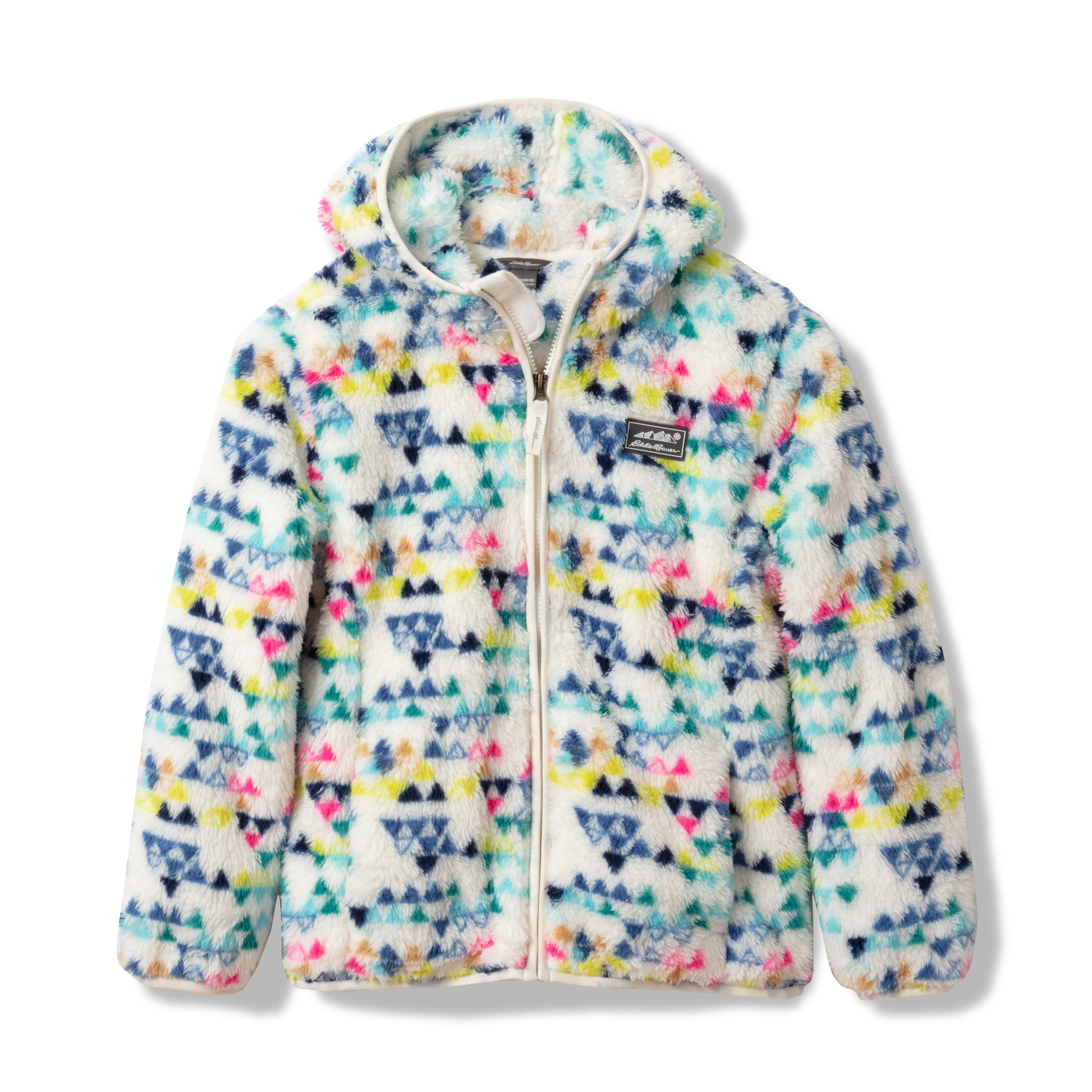 Kids Quest Fleece Plush Hooded Jacket - Print