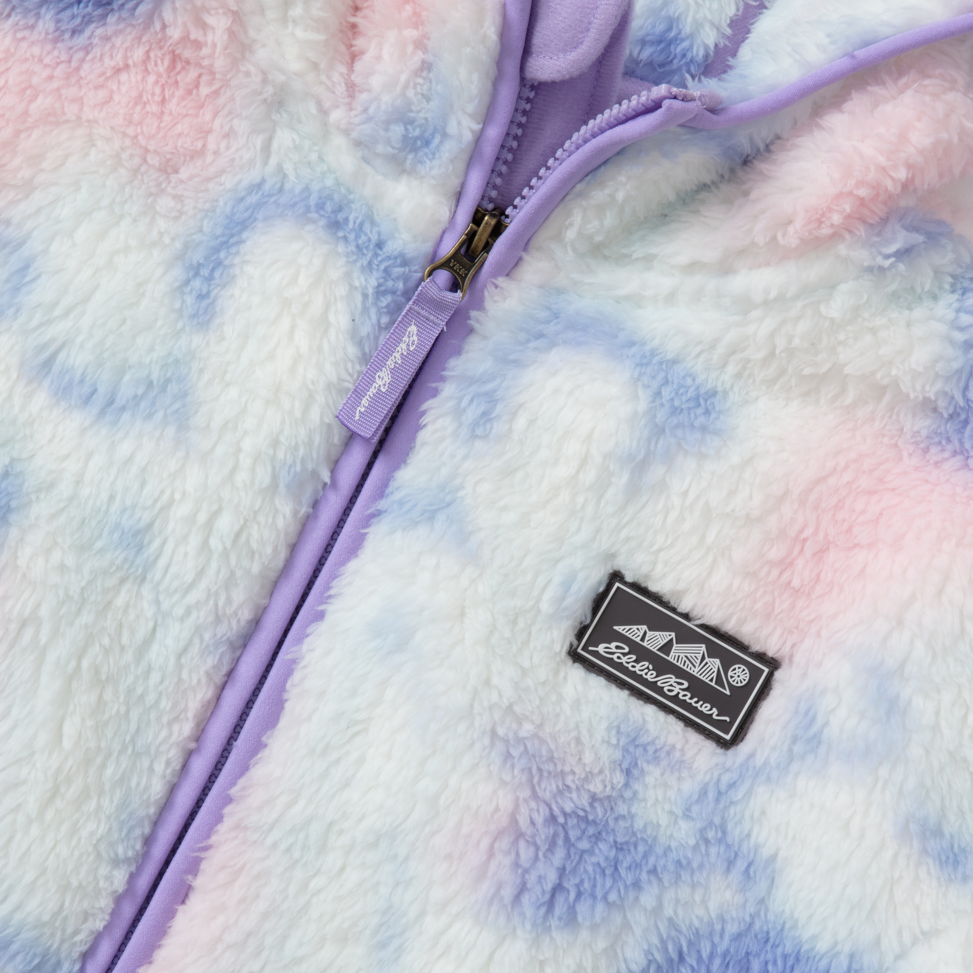 Kids Quest Fleece Plush Hooded Jacket - Print