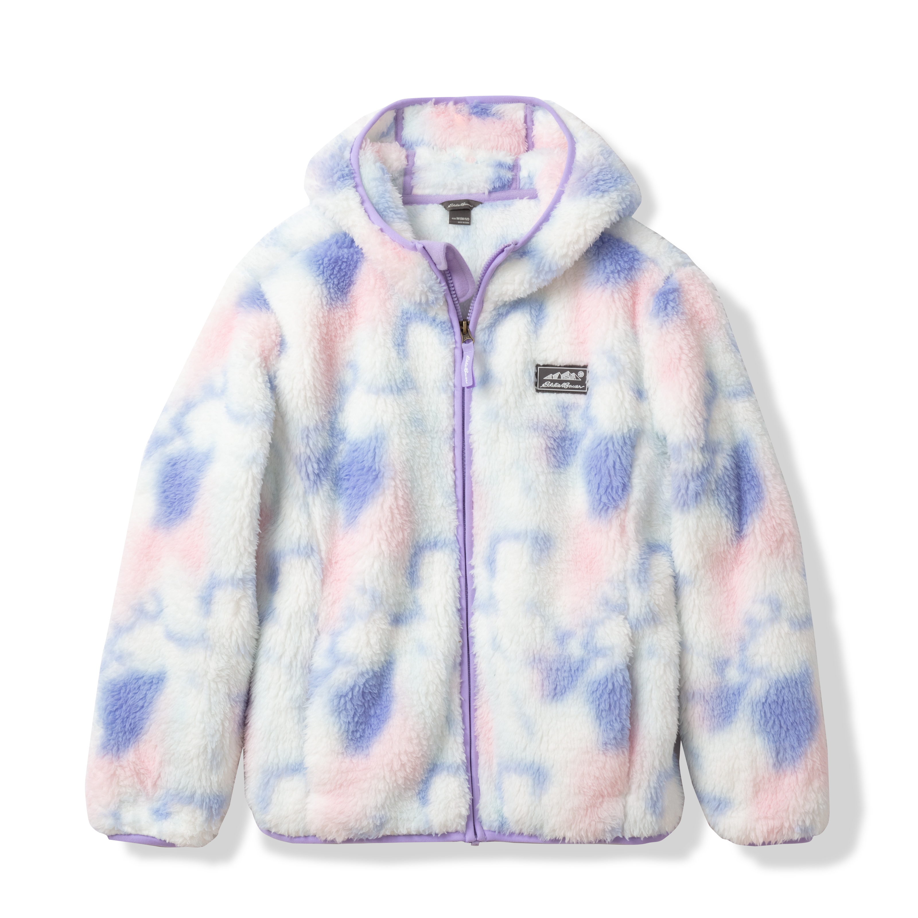 Kids Quest Fleece Plush Hooded Jacket - Print