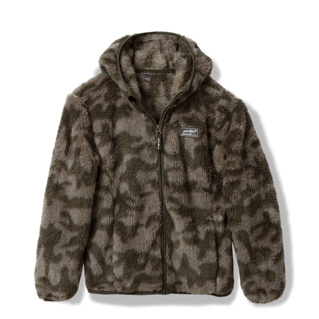Kids Quest Fleece Plush Hooded Jacket - Print