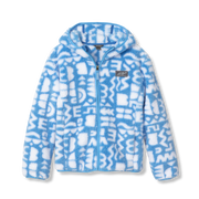 Kids Quest Fleece Plush Hooded Jacket - Print - DREAM BLUE