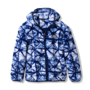 Kids Quest Fleece Plush Hooded Jacket - Print - NAUTICAL BLUE