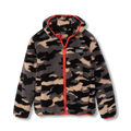 Kids Quest Fleece Plush Hooded Jacket - Print