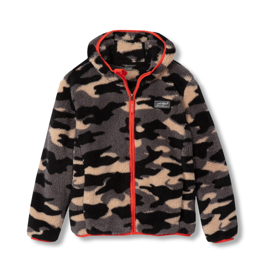 Kids Quest Fleece Plush Hooded Jacket - Print