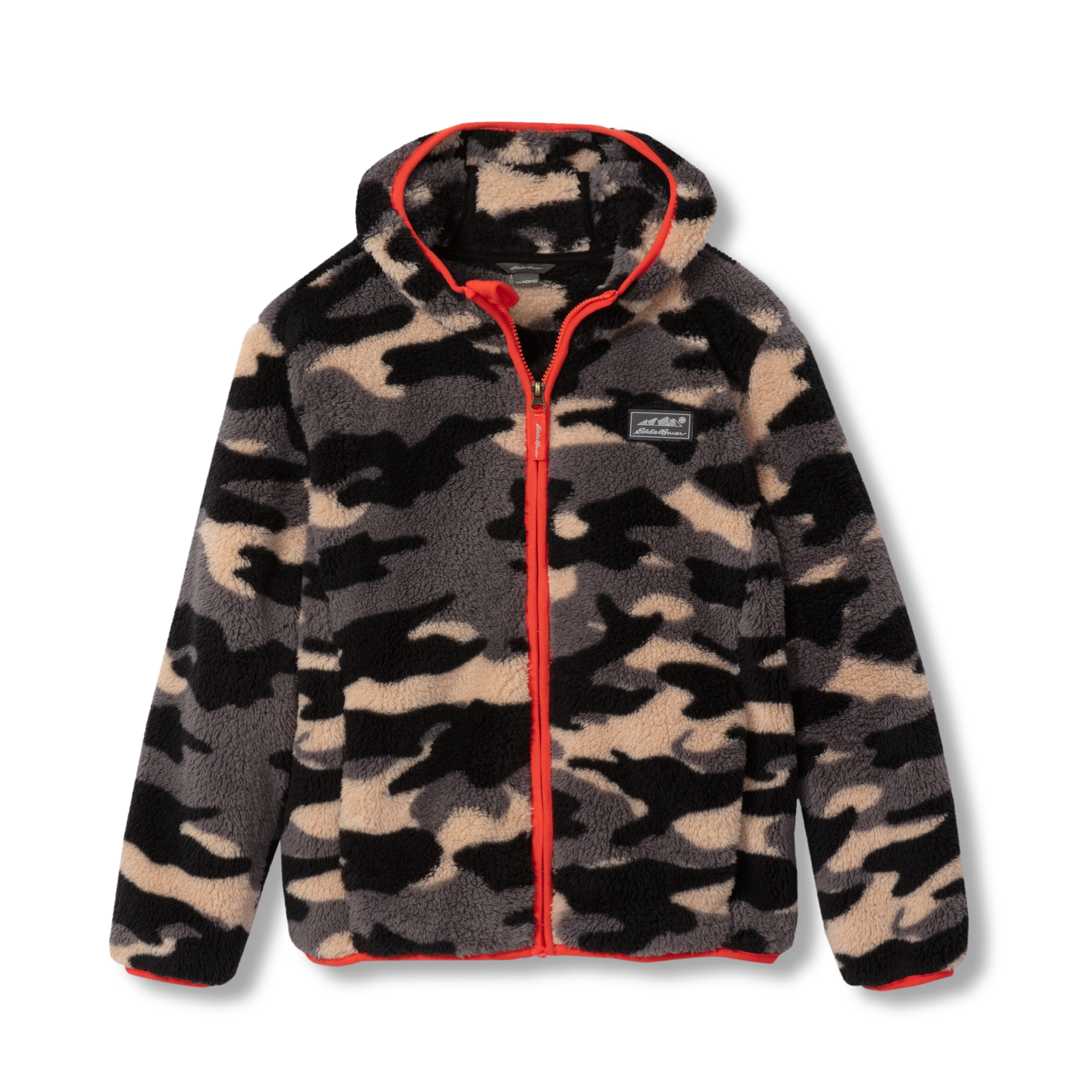 Kids Quest Fleece Plush Hooded Jacket - Print
