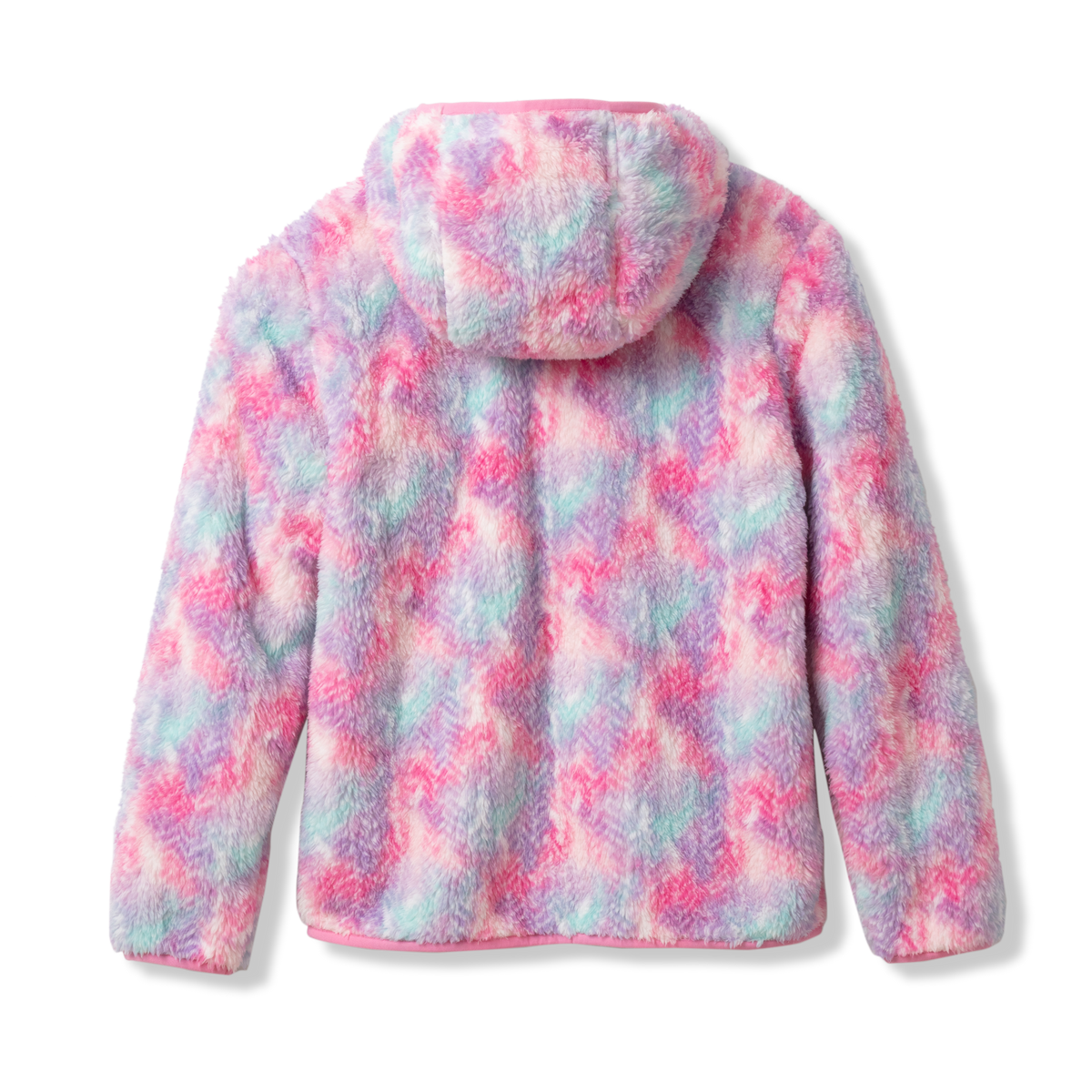 Kids Quest Fleece Plush Hooded Jacket - Print
