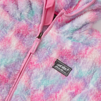Kids Quest Fleece Plush Hooded Jacket - Print