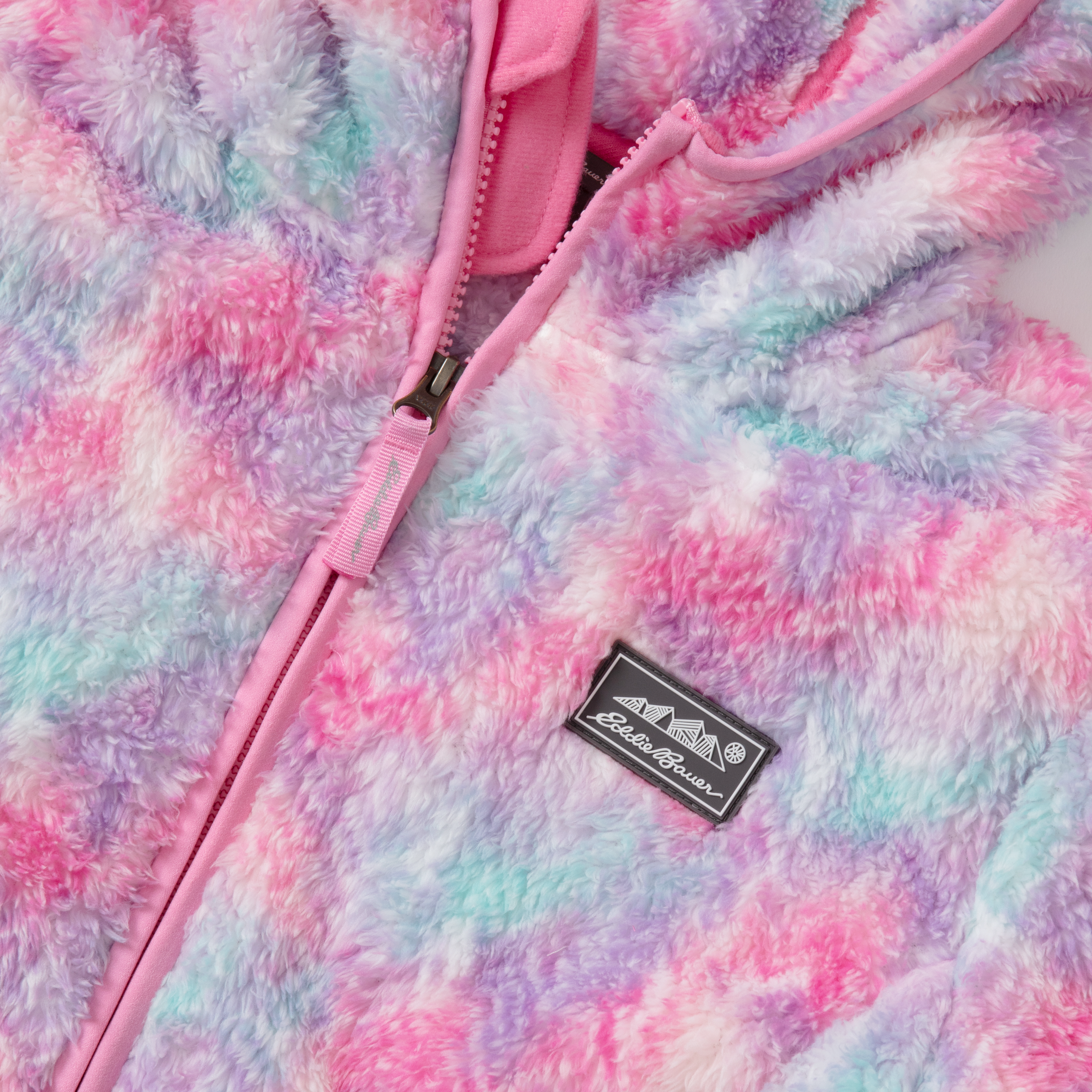 Kids Quest Fleece Plush Hooded Jacket - Print