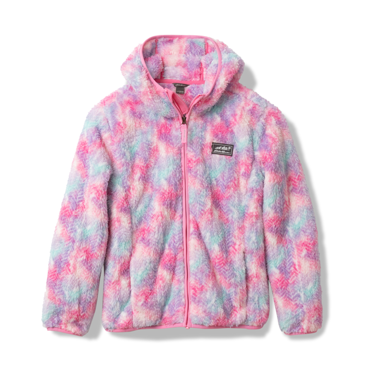 Kids Quest Fleece Plush Hooded Jacket - Print