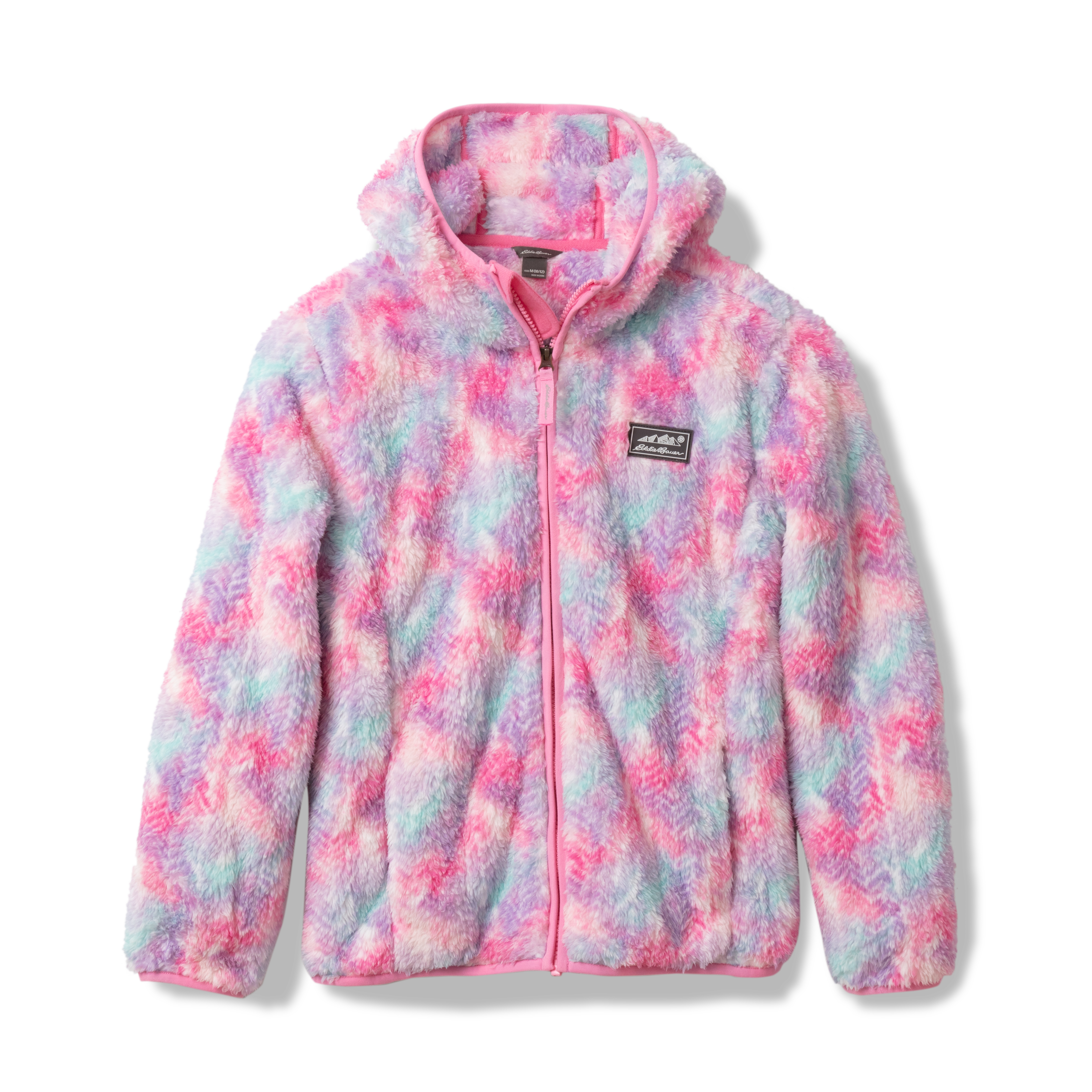 Kids Quest Fleece Plush Hooded Jacket - Print