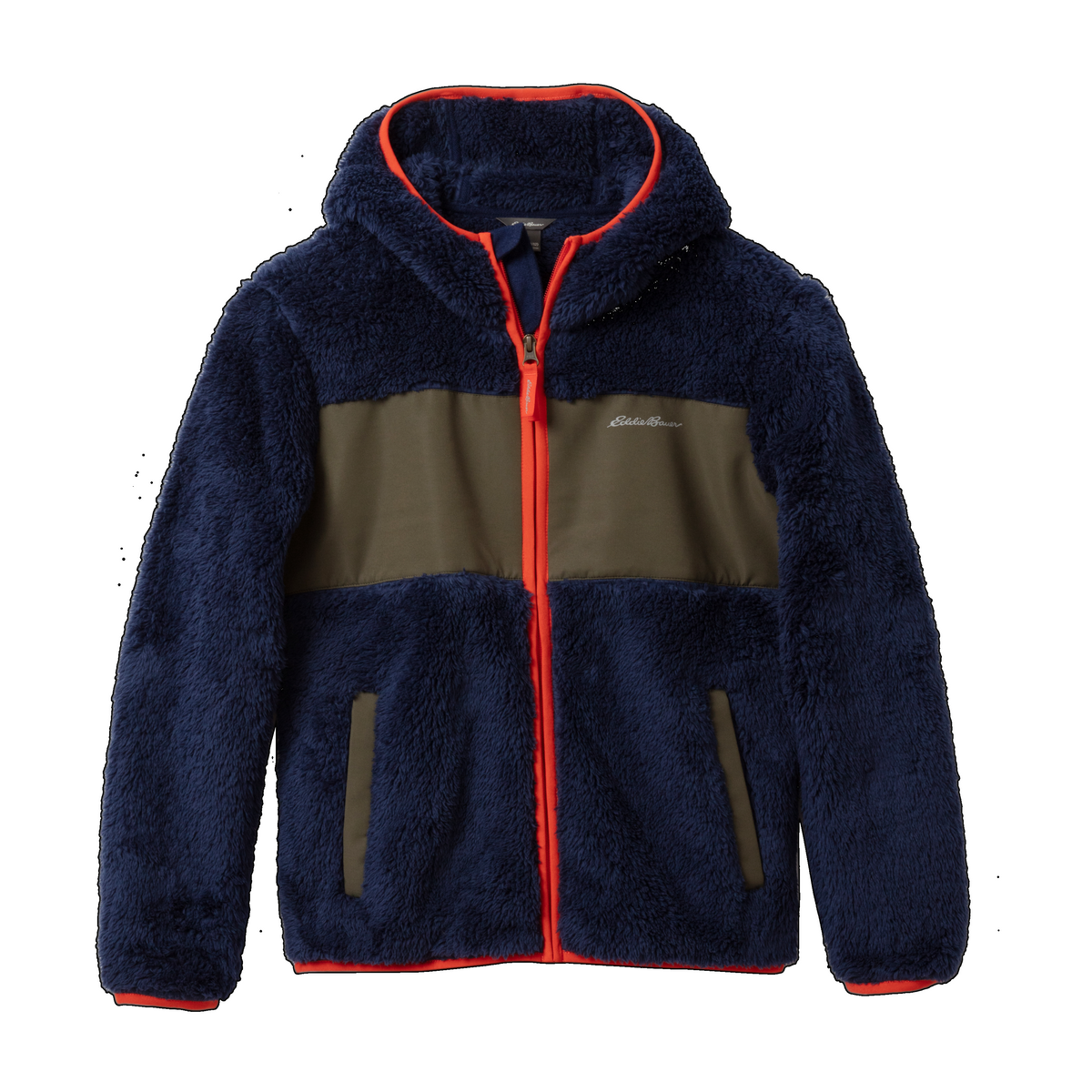 Boys Quest Fleece Plush Hooded Jacket