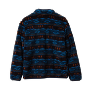 Kids Quest Fleece Plush 1/4-Zip Jacket - Print - NAVY BLUE