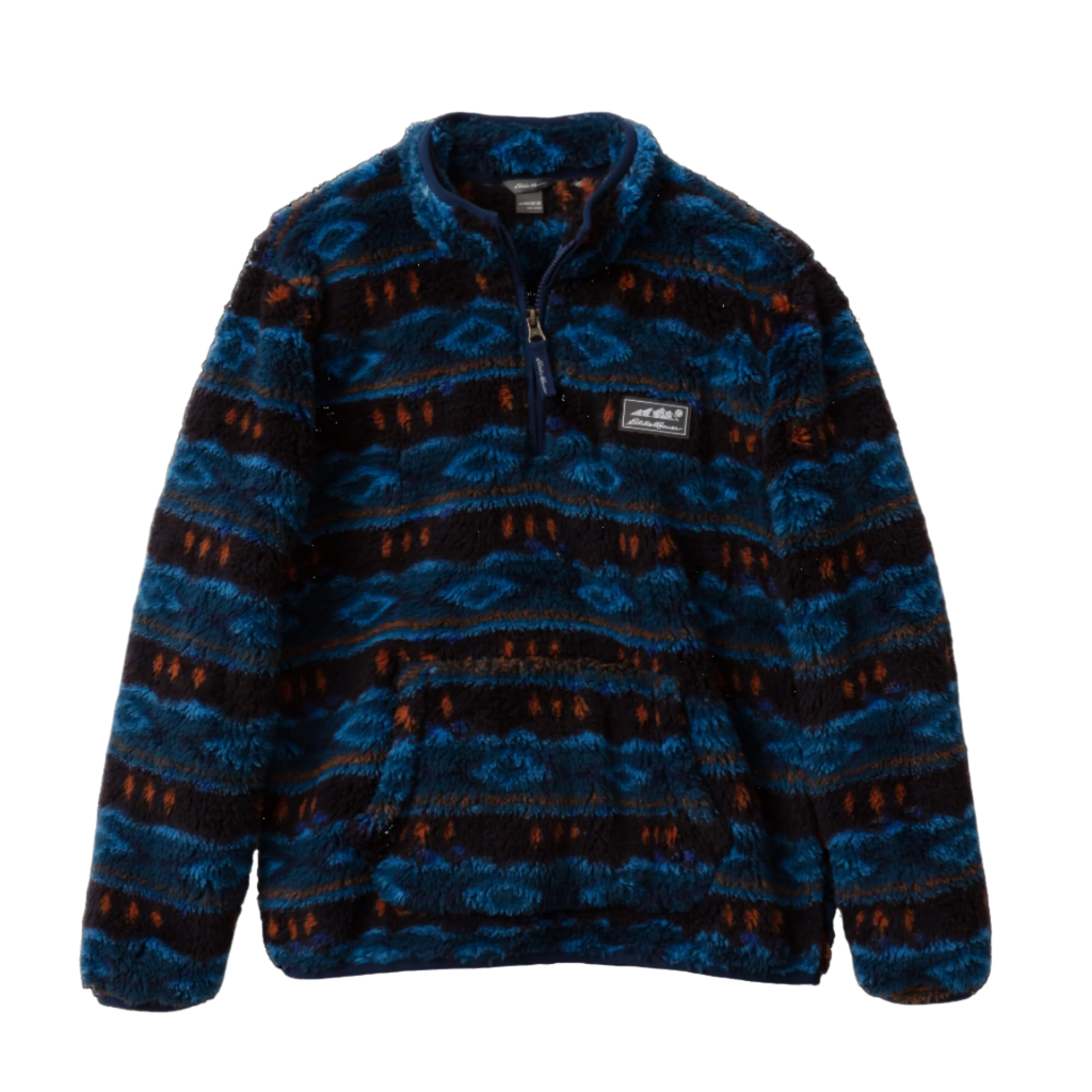 Kids Quest Fleece Plush 1/4-Zip Jacket - Print