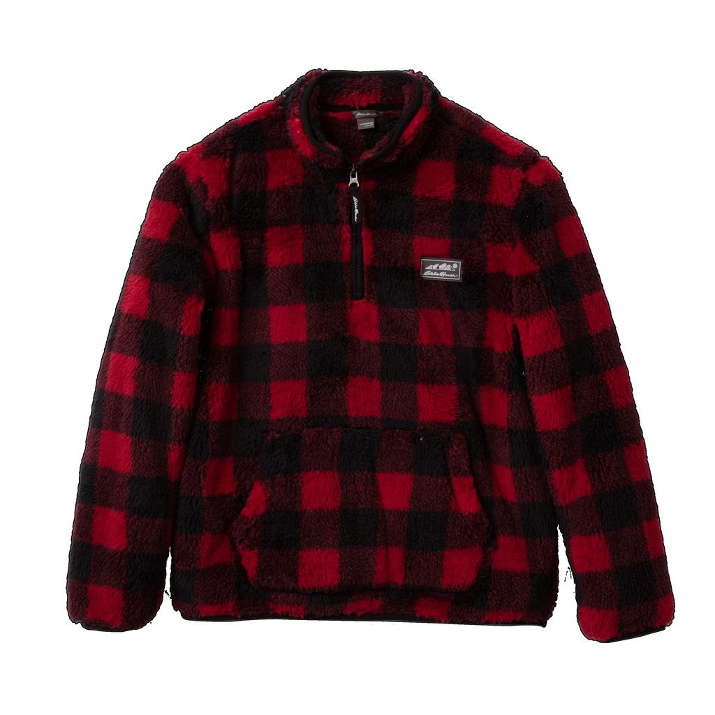 Kids Quest Fleece Plush 1/4-Zip Jacket - Print