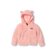 Toddler Quest Fleece Plush Hooded Jacket - SOFT PINK