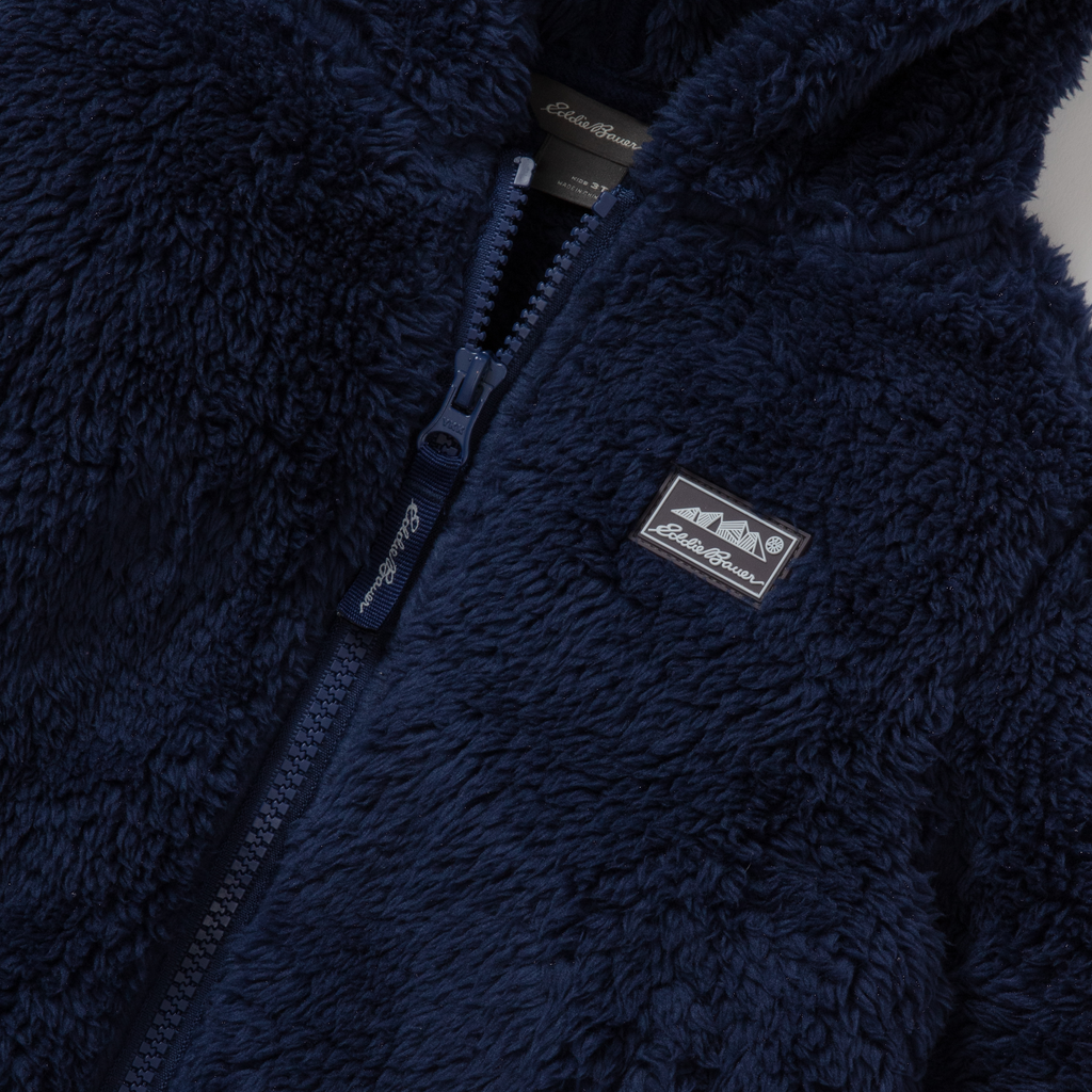 Toddler Quest Fleece Plush Hooded Jacket
