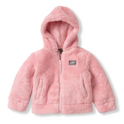 Infant Quest Fleece Plush Hooded Jacket - SOFT PINK