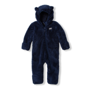 Infant Quest Fleece Plush Onesie - NAVY BLUE