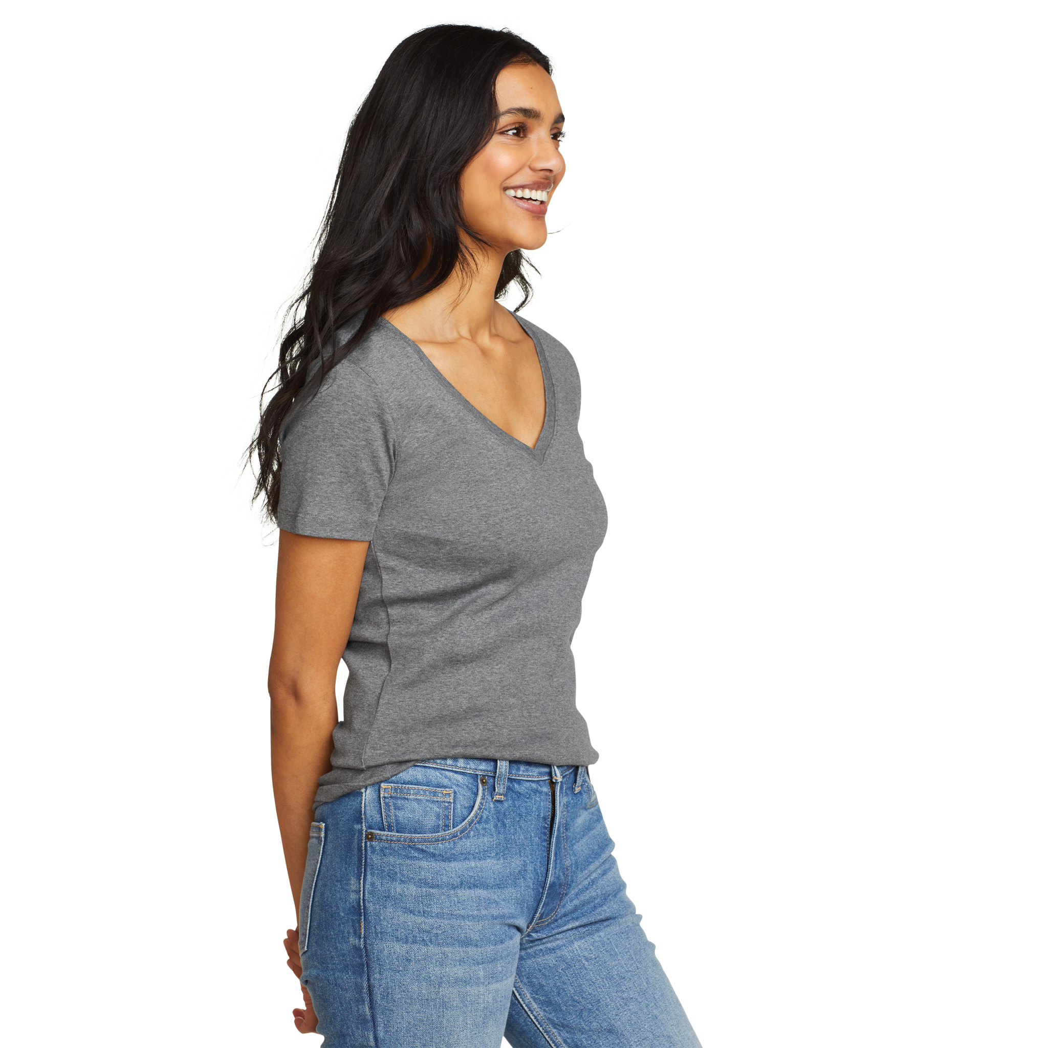 Women's Fav Short-Sleeve V-Neck T-Shirt