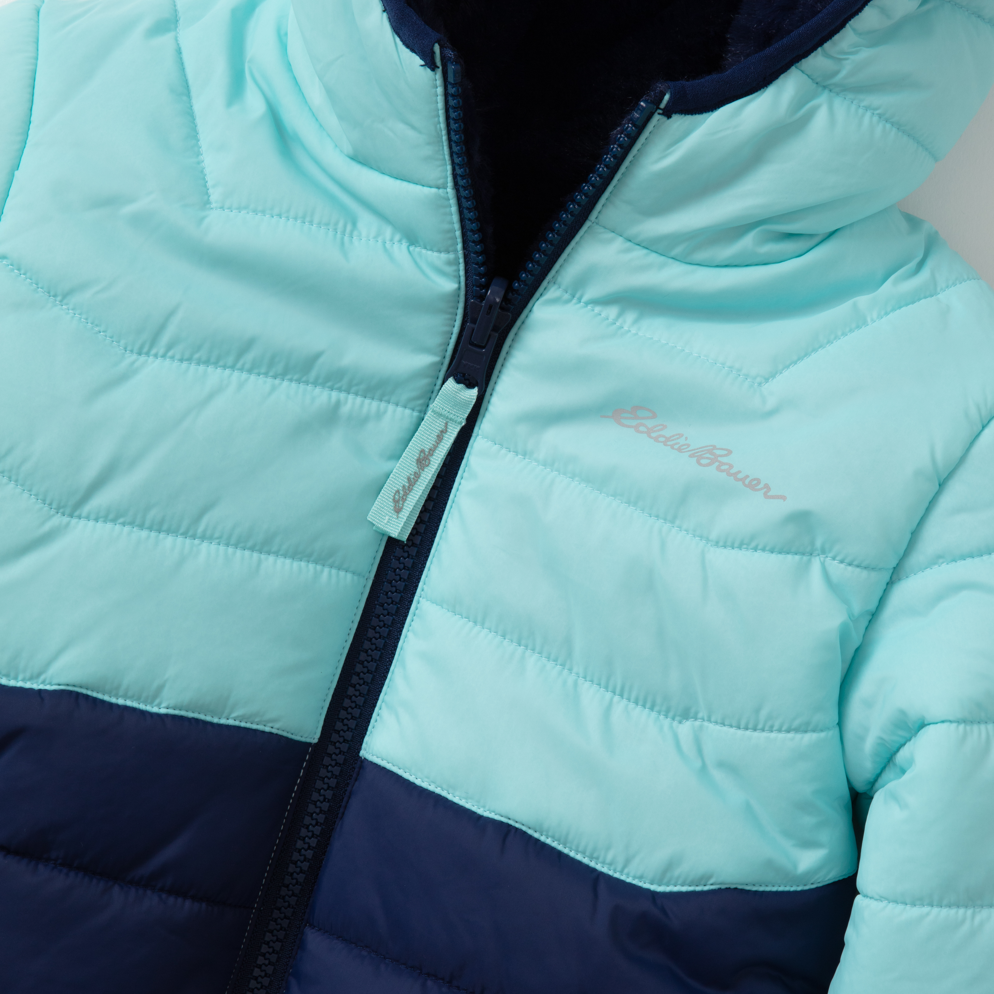 Toddler Girls Deer Harbor Reversible Hooded Jacket
