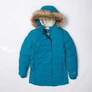 Girls Sun Valley Frost Down Parka - TILE BLUE