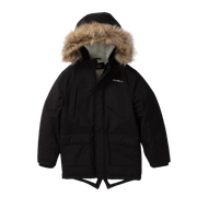 Boys Superior Down Parka - BLACK