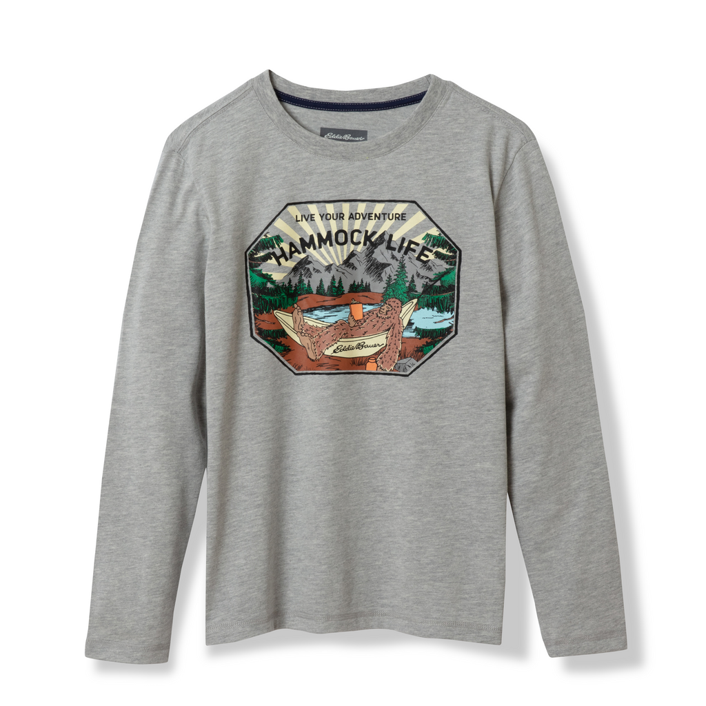 Boys Graphic Long-Sleeve T-Shirt