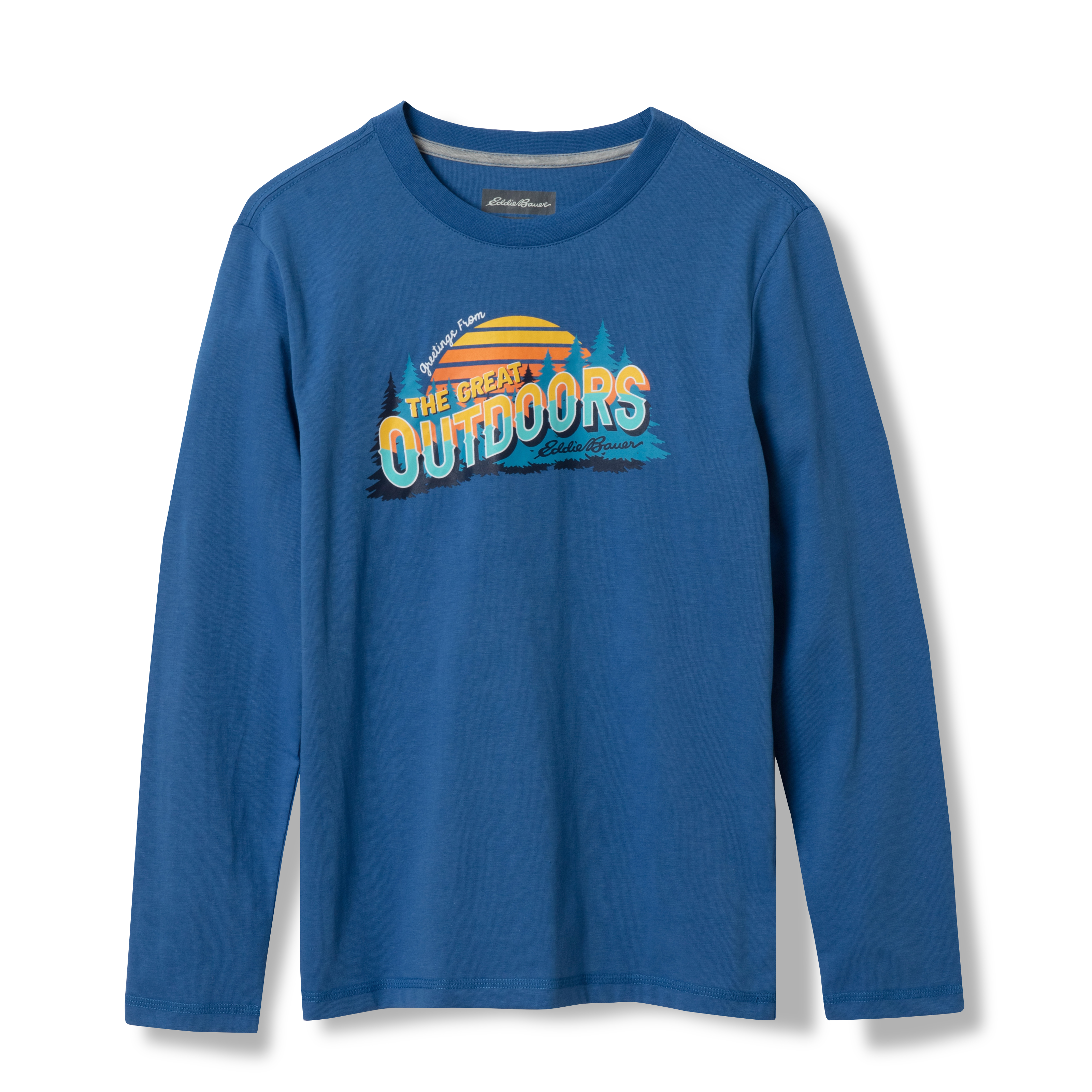 Boys Graphic Long-Sleeve T-Shirt