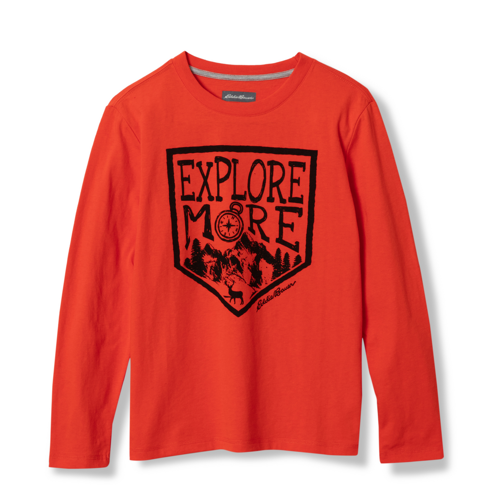 Boys Graphic Long-Sleeve T-Shirt
