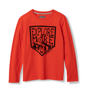 Boys Graphic Long-Sleeve T-Shirt - SPICE