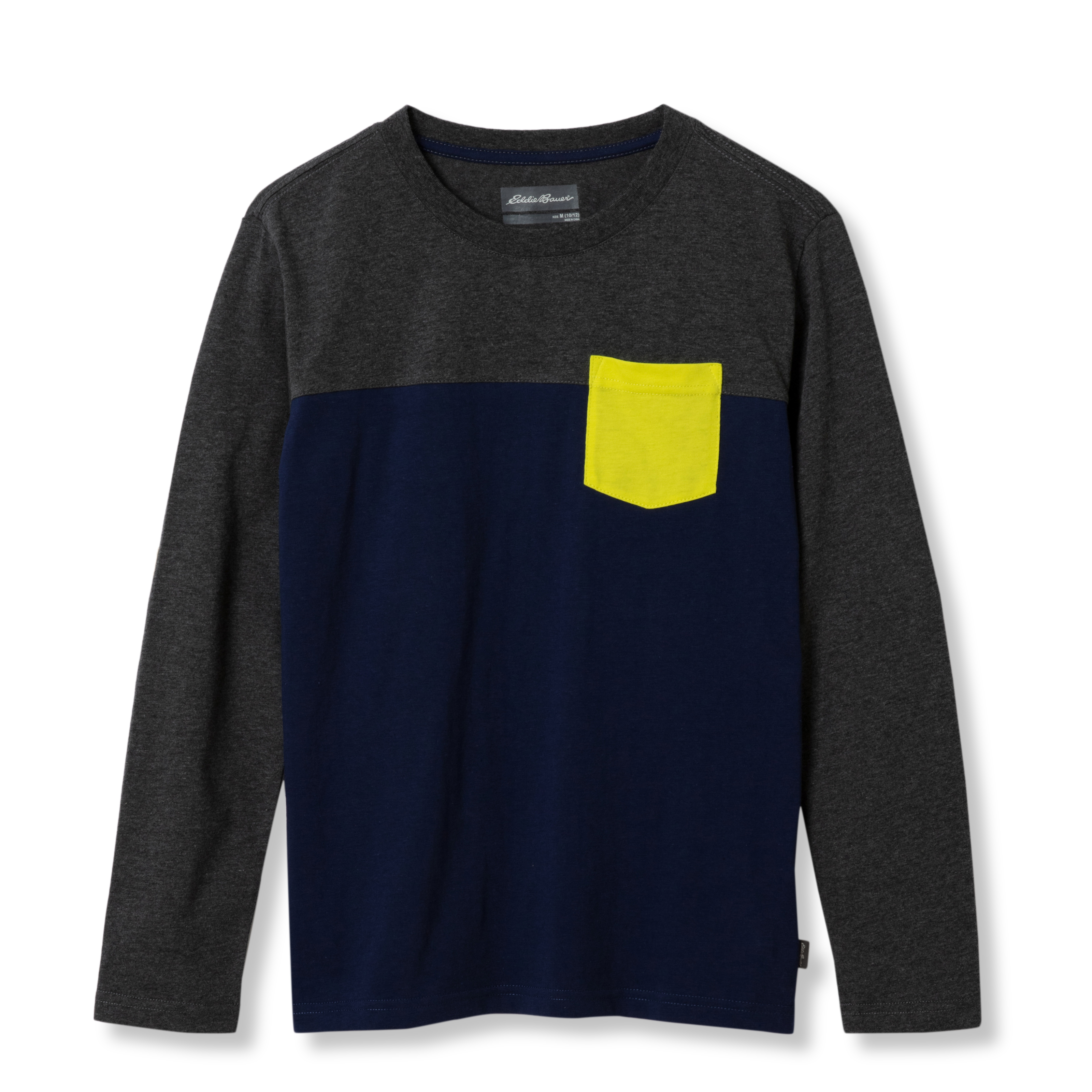 Boys Territory Long-Sleeve Pocket T-Shirt