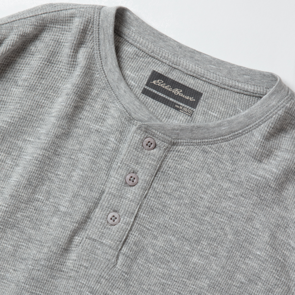 Boys Eddies Favorite Thermal Henley
