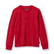 Boys Eddies Favorite Thermal Henley - SALSA