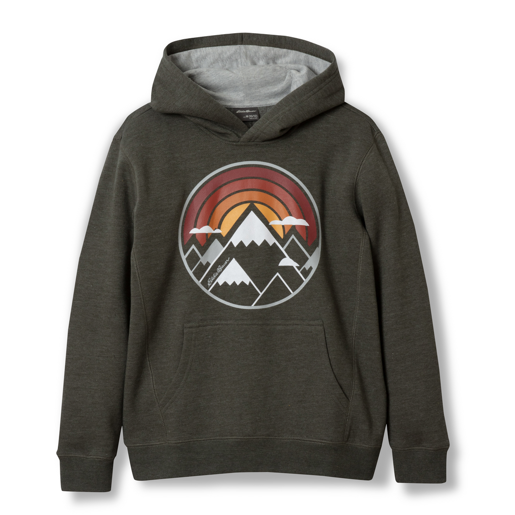 Boys Graphic Camp Fleece Hoodie
