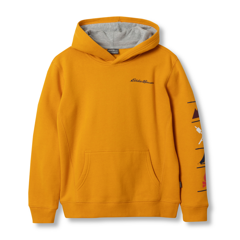 Boys Graphic Camp Fleece Hoodie