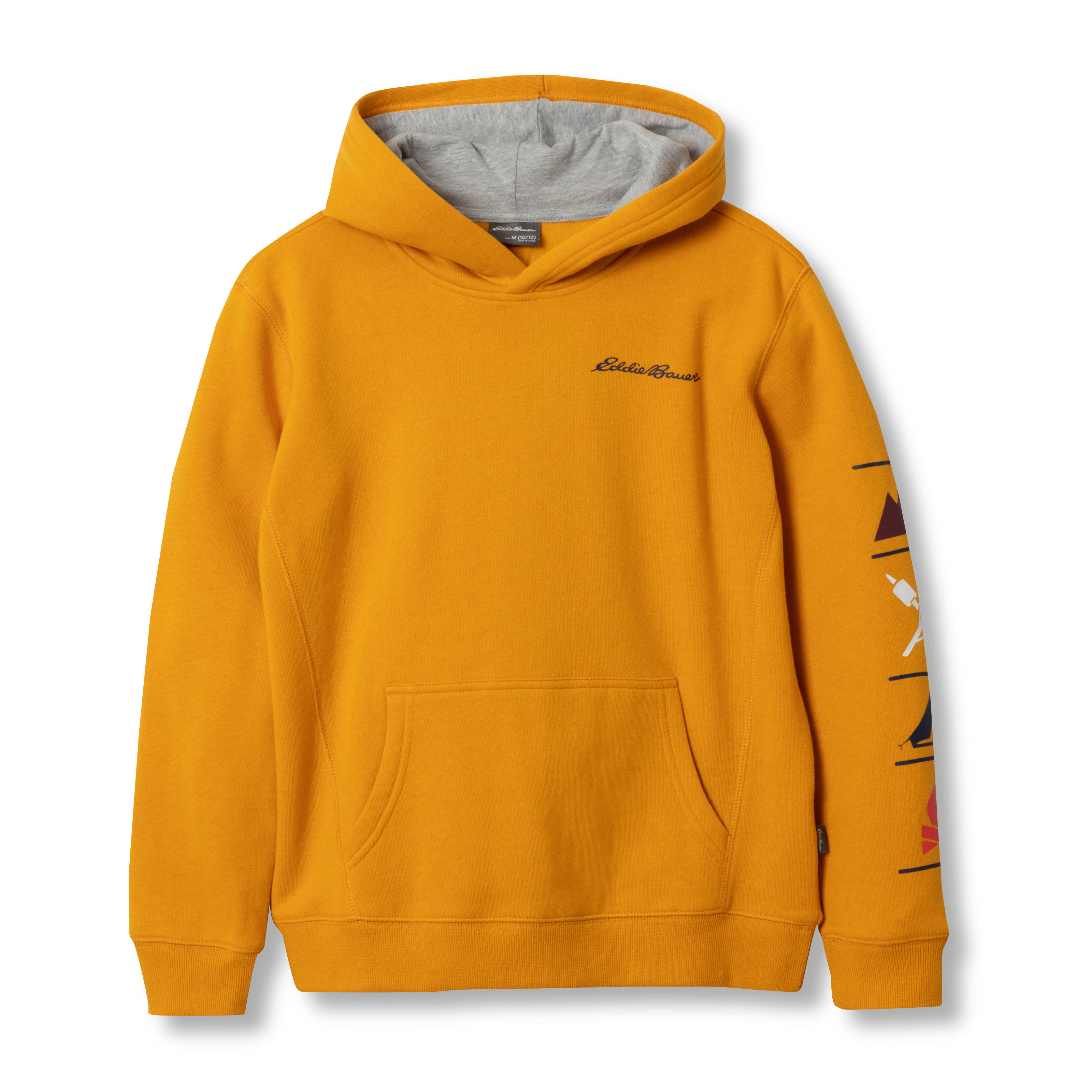 Boys Graphic Camp Fleece Hoodie